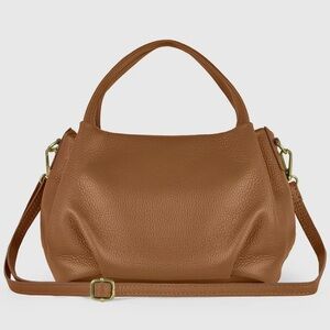 Elegant Tan Leather Handbag